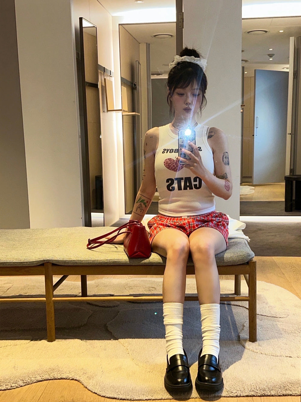 [ 現貨 ] I Love Cats Sleeveless