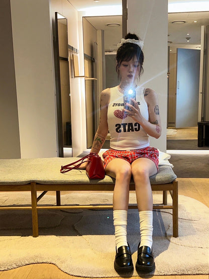 [ 現貨 ] I Love Cats Sleeveless
