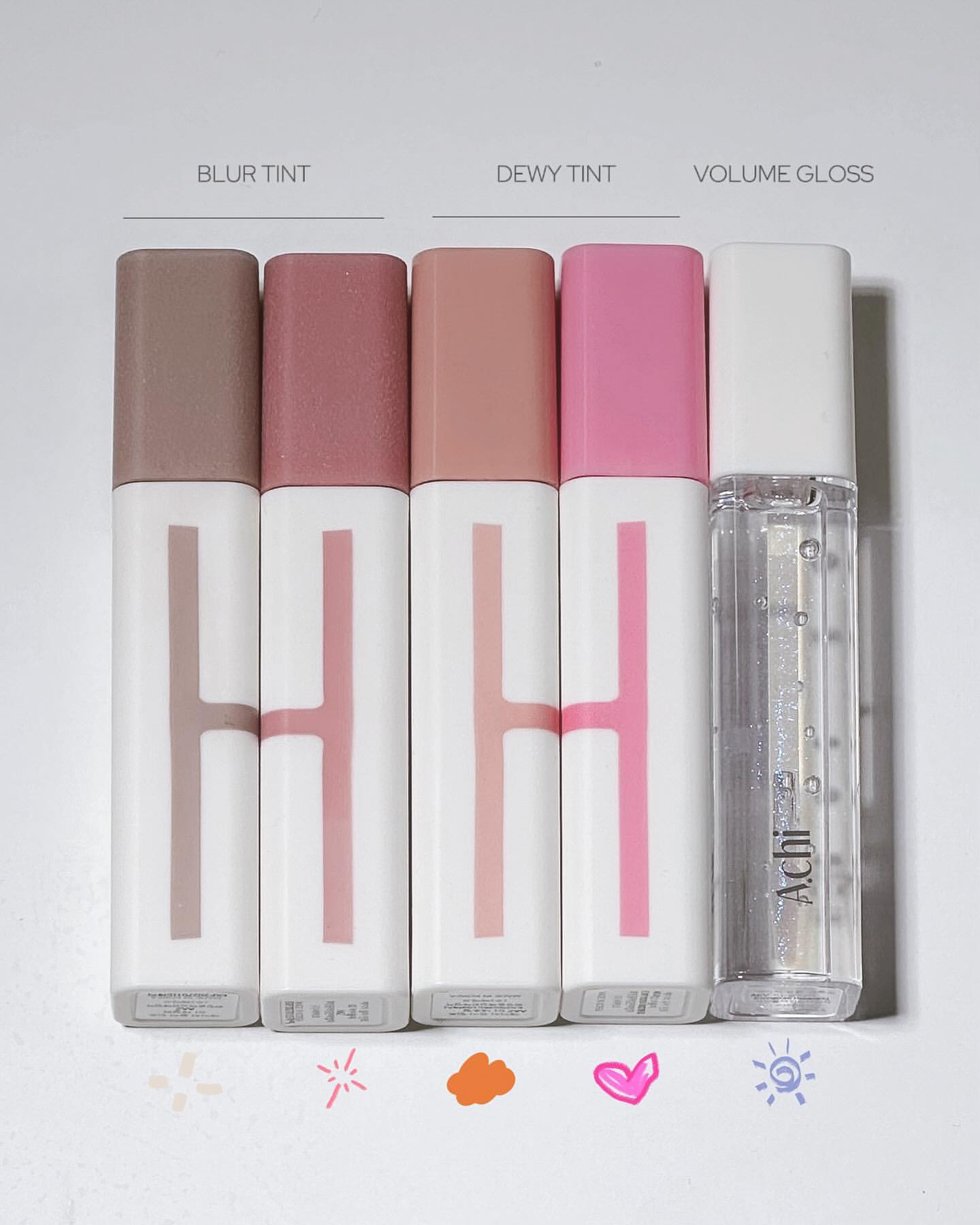 [ 韓國化妝師同款 Pre-order ] A.chi 🫦保濕水光唇釉 Dewy Tint