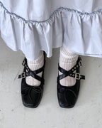 [ Pre-order ] 🇰🇷 Buckle Ballet Flats