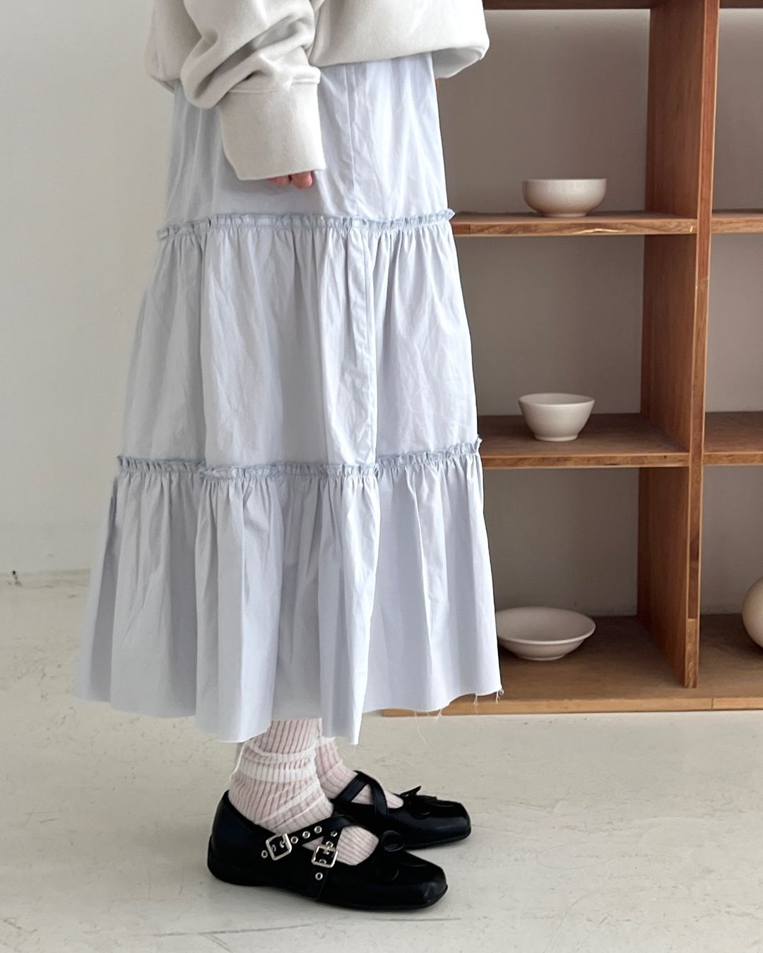 [ Pre-order ] 🇰🇷 Buckle Ballet Flats