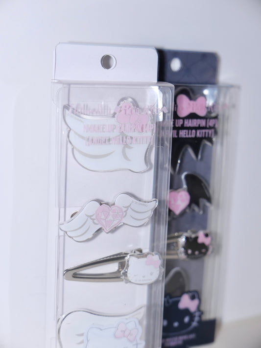[ Pre-order ] Fillimilli X Hello Kitty Makeup Hair Pin ( 4p )