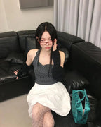 [ Pre-order ] MADE 버키 드레이프 홀터나시