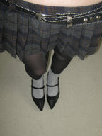 [ 現貨 ] 韓國製防 UV 提臀瘦腿黑絲襪 - 15D