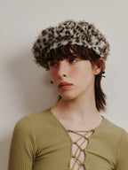 [ Pre-order ] Fringe Leopard Berer In Brown