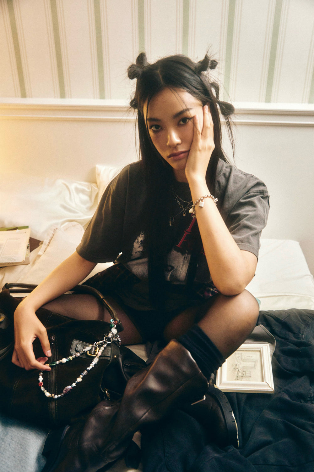 [ Pre-order ] Tripe Lock Bracelet