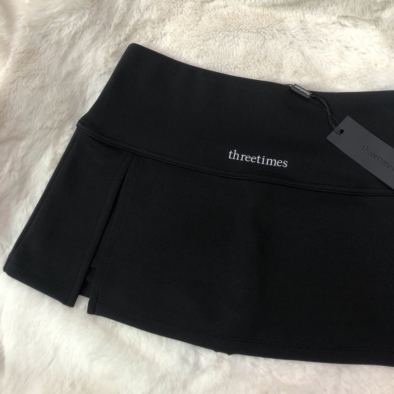 Pre-order ] Threetimes Athletic silt skirt – Twinkle Star