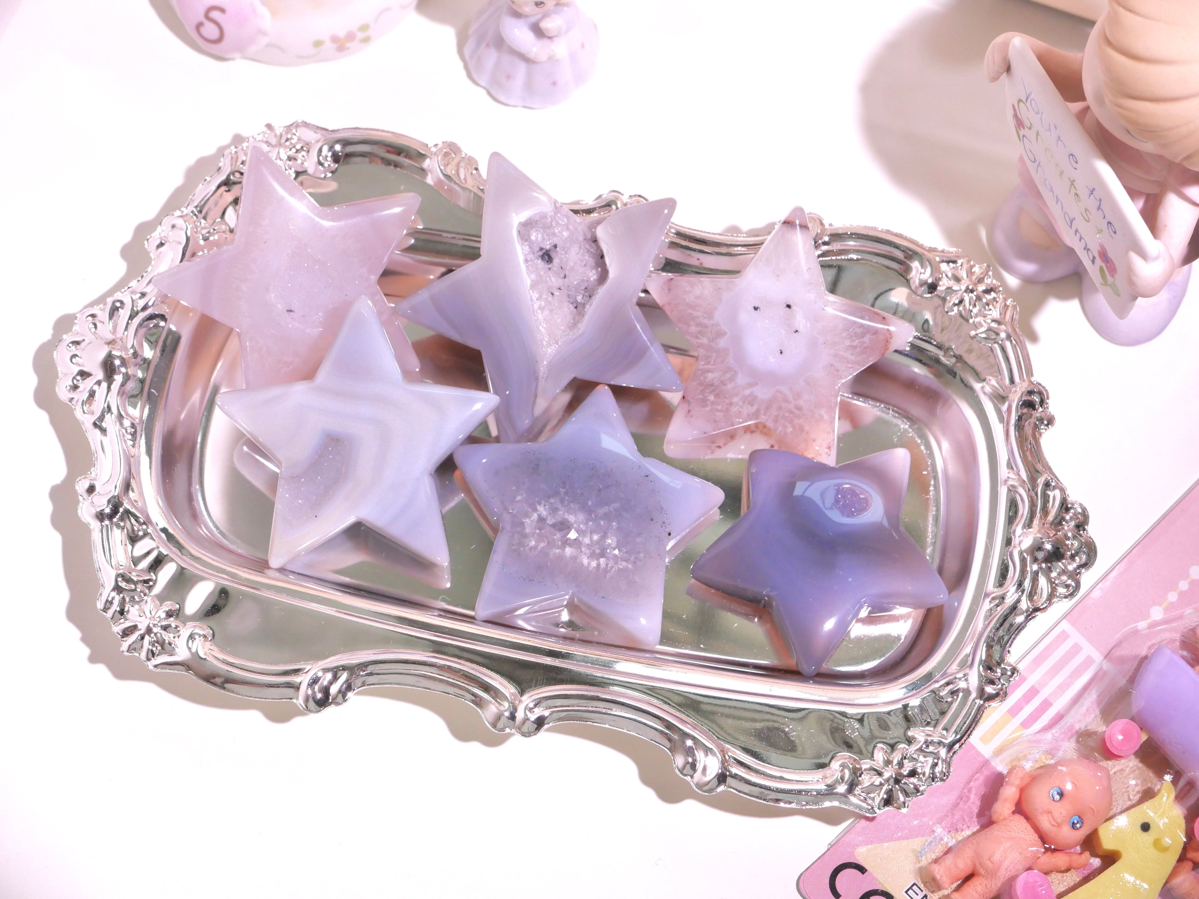 [ 現貨 ] 🇲🇬馬達加斯加瑪瑙星星 Natural Madagascar Agate Star