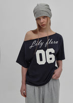 [ Pre-order ] MADE 프리피 보트넥 프린팅 반팔티