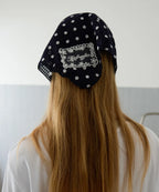 [ 現貨 ] Dotted Check Scarf