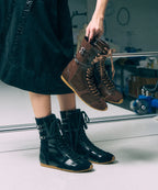 [ Pre-order ] Cindy 신디 복서 레이스업 스니커부츠 - 3colors