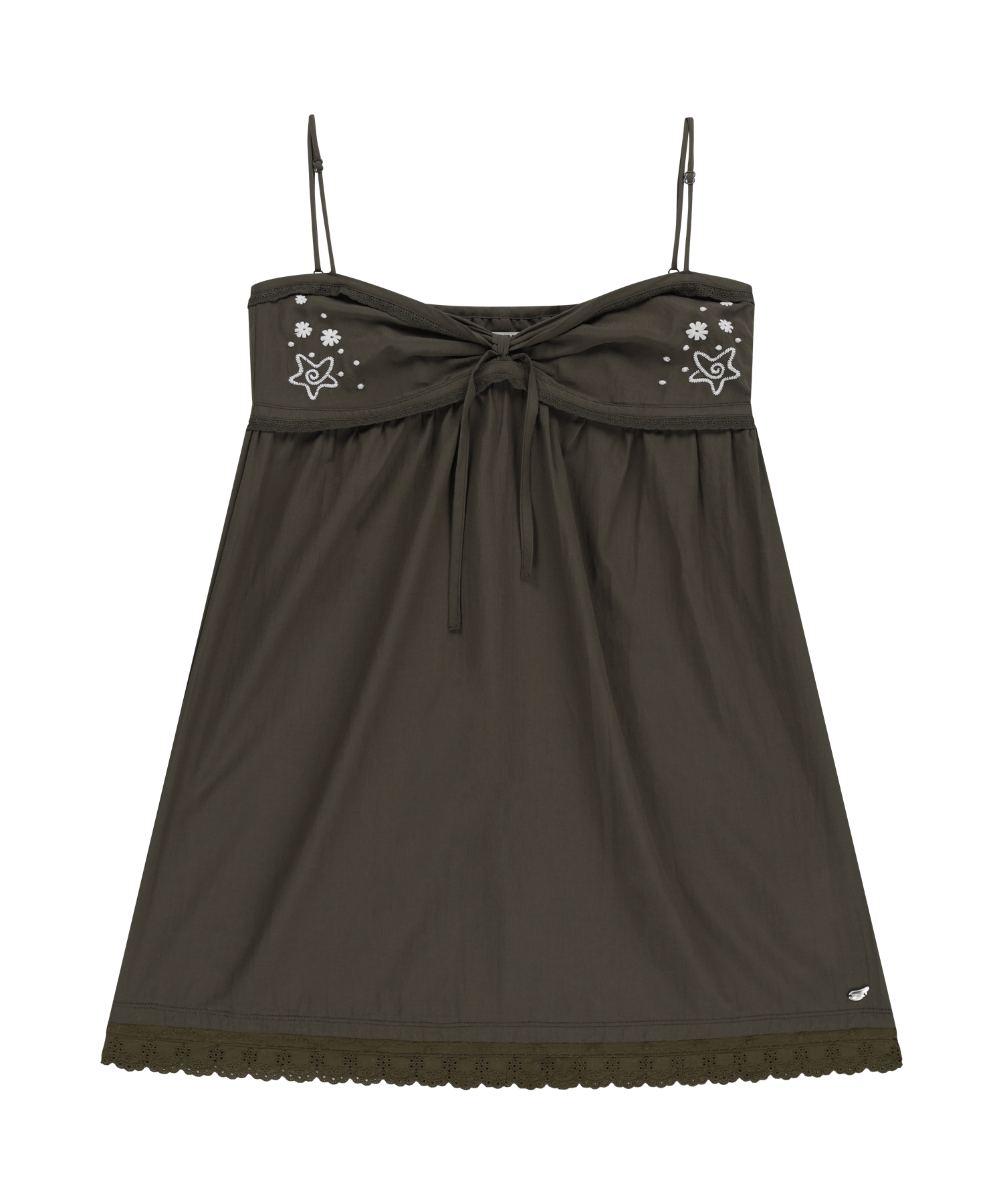 [ Pre-order ] Solar Stitch Mini Dress