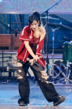 [ Karina 同款 Pre-order ] Faye Damage Jeans