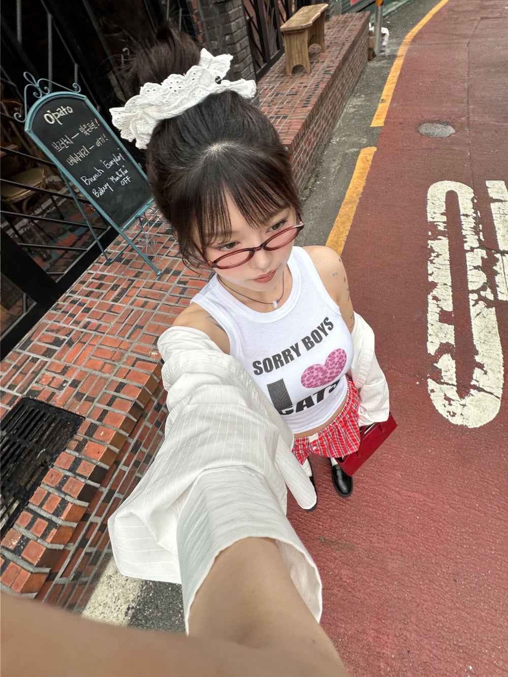 [ 現貨 ] I Love Cats Sleeveless