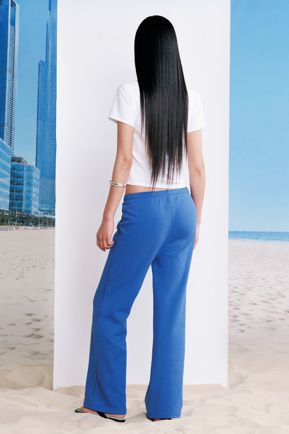 [ Pre-order ] Sunburn X Paul Frank Cotton Banding Pants