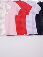 [ Pre-order ] Dot Dot Button Tee