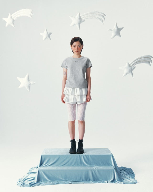 [ 現貨 ] Coyseio Mini Logo T-shirt Melange Grey