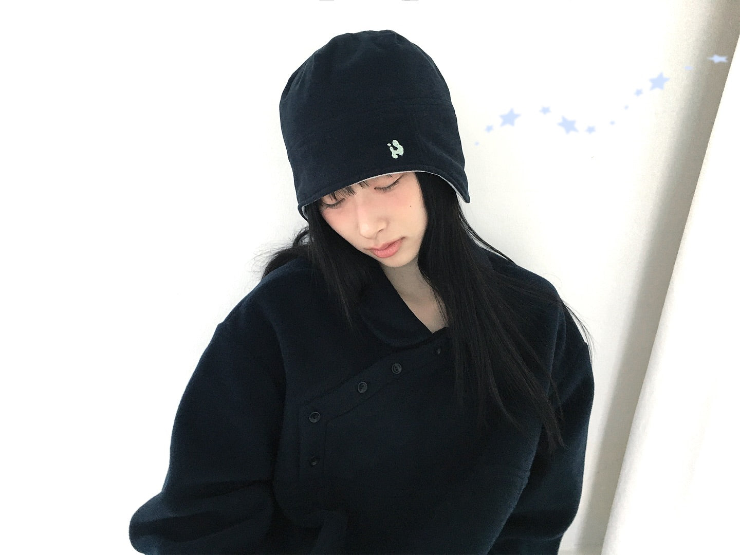 [ Pre-order ] Reversible Fleece Beanie