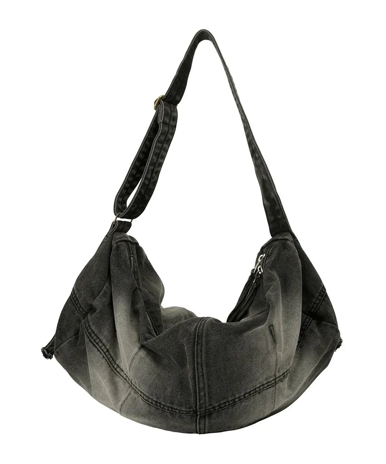 [ Pre-order ] Sculptor Vintage Brushed Denim Duffel Bag