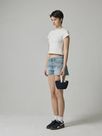 [ Pre-order ] 1+1 Glowny G Baby tee