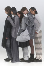 [ Pre-order ] Stripe Pocket Cross Bag