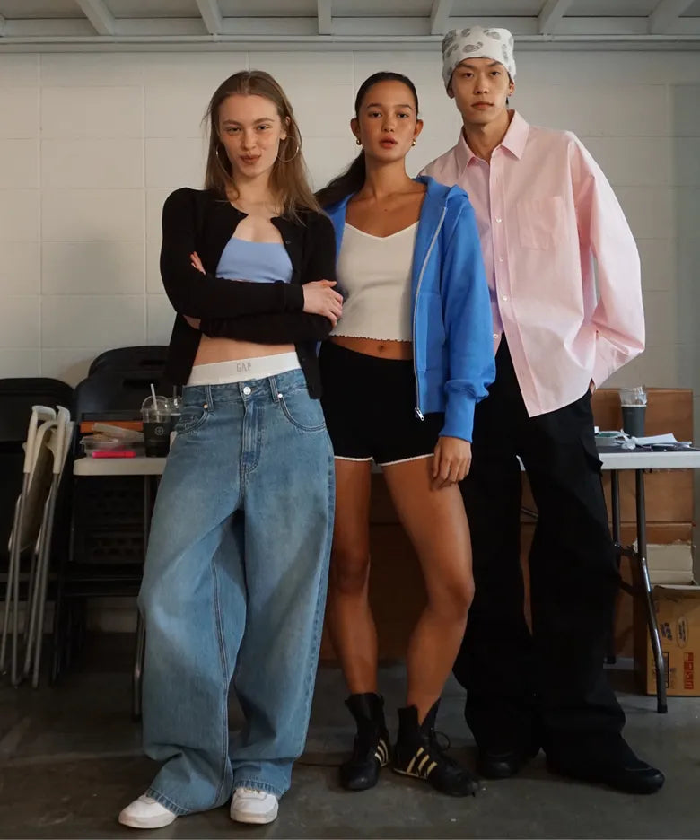 [ Jennie 同款 Pre-order ] Women Era Wide Fit Denim Pants