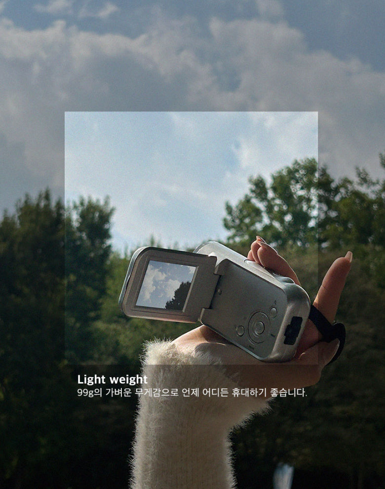 [ Pre-order ] 🇰🇷 Vintage Camcorder 16X zoom