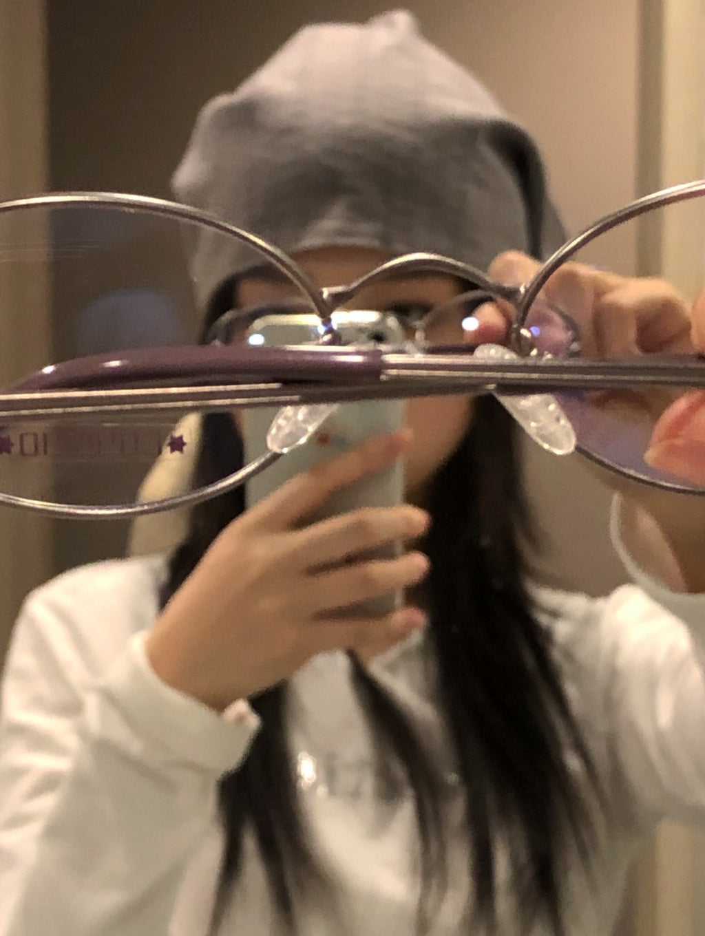 [ Pre-order ] Coy Oval Glasses Silver