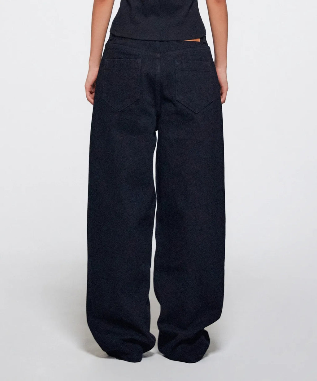 [ Jennie 同款 Pre-order ] Women Era Wide Fit Denim Pants