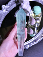 [ 現貨 ] TSCS010 綠營石權杖連支架