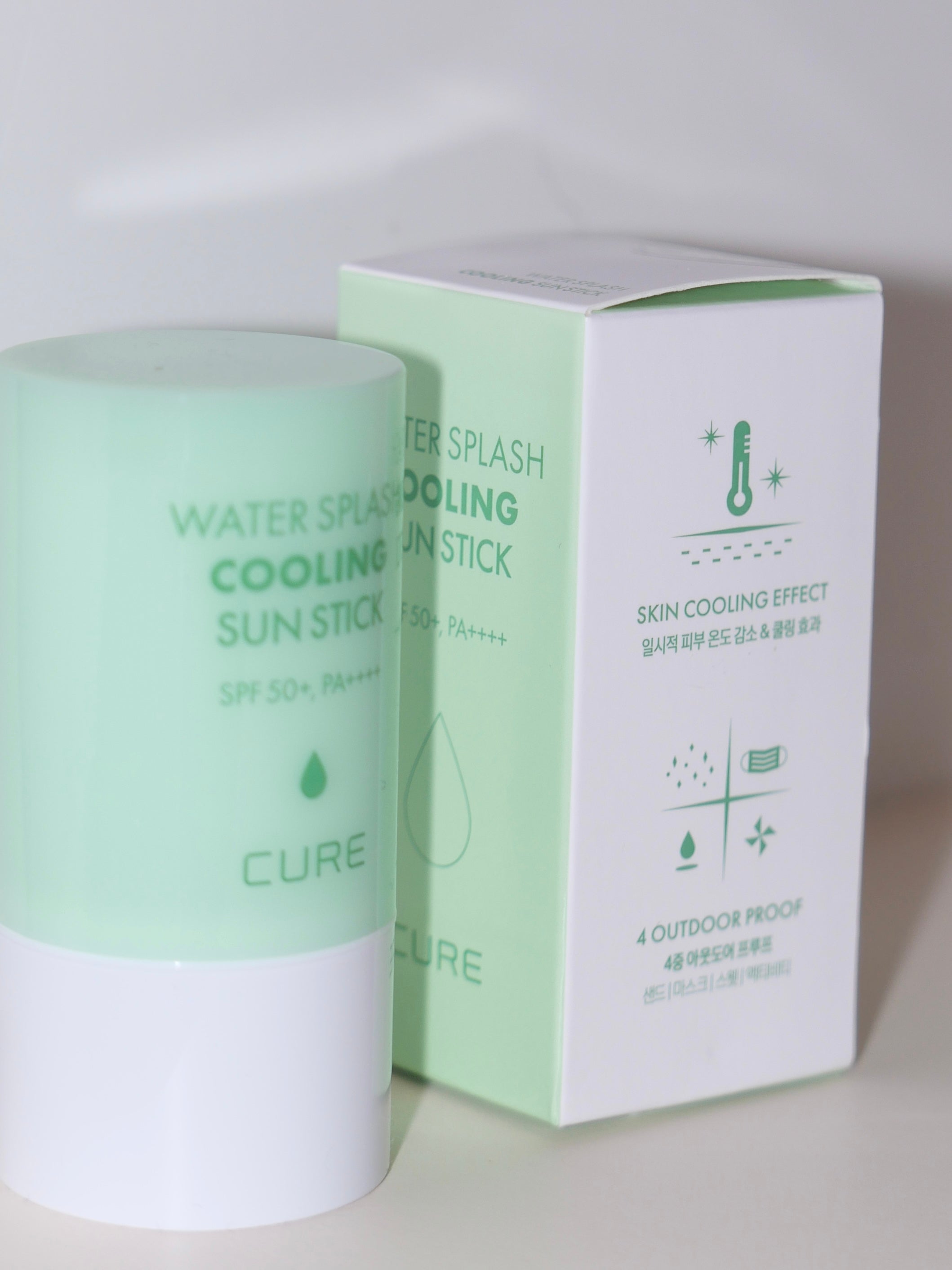 [ Pre-order ] Cure Water Splash / Aloe Shield Cooling Sun Stick SPF50+ PA+++