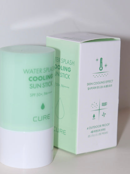 [ Pre-order ] Cure Water Splash / Aloe Shield Cooling Sun Stick SPF50+ PA+++
