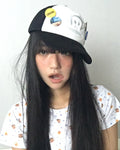 [ Pre-order ] Sunburn X Paul Frank Trucker Cap Black
