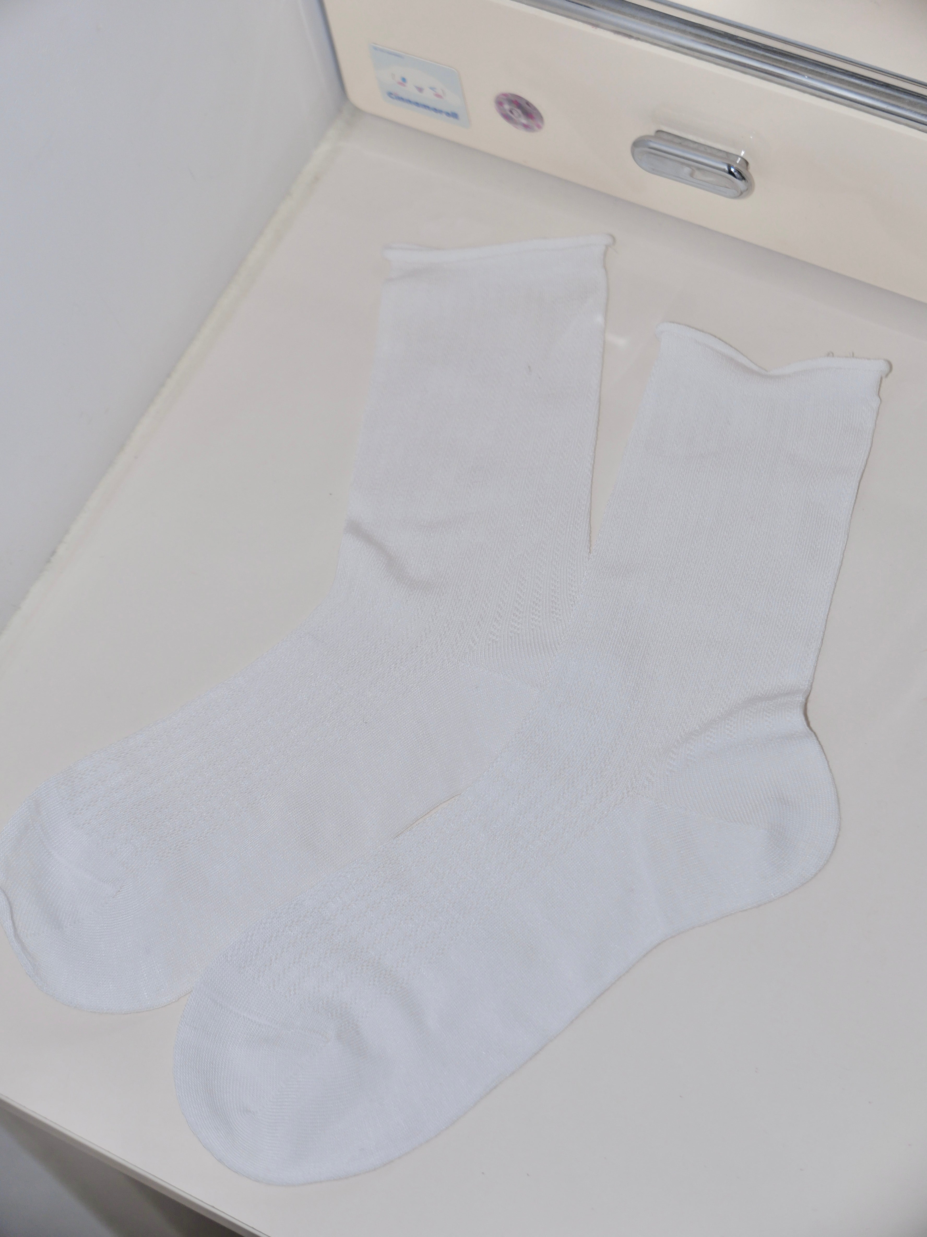 [ 現貨 ] 輕薄捲邊網孔襪🧦