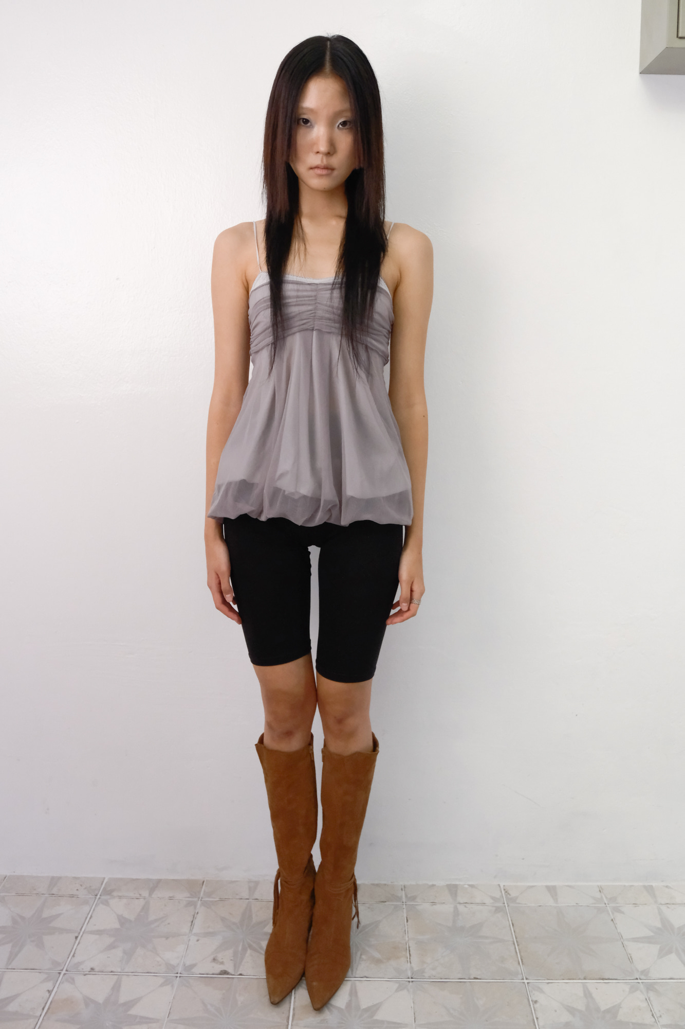 [ Pre-order ] Mesh Fluff Mini Top ( 部分顏色需要30/12才順延出貨 )