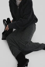 [ Pre-order ] Autumn Made Wool cable Hood Knit