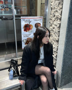 [ 現貨 ] 韓國製防 UV 提臀瘦腿黑絲襪 - 15D