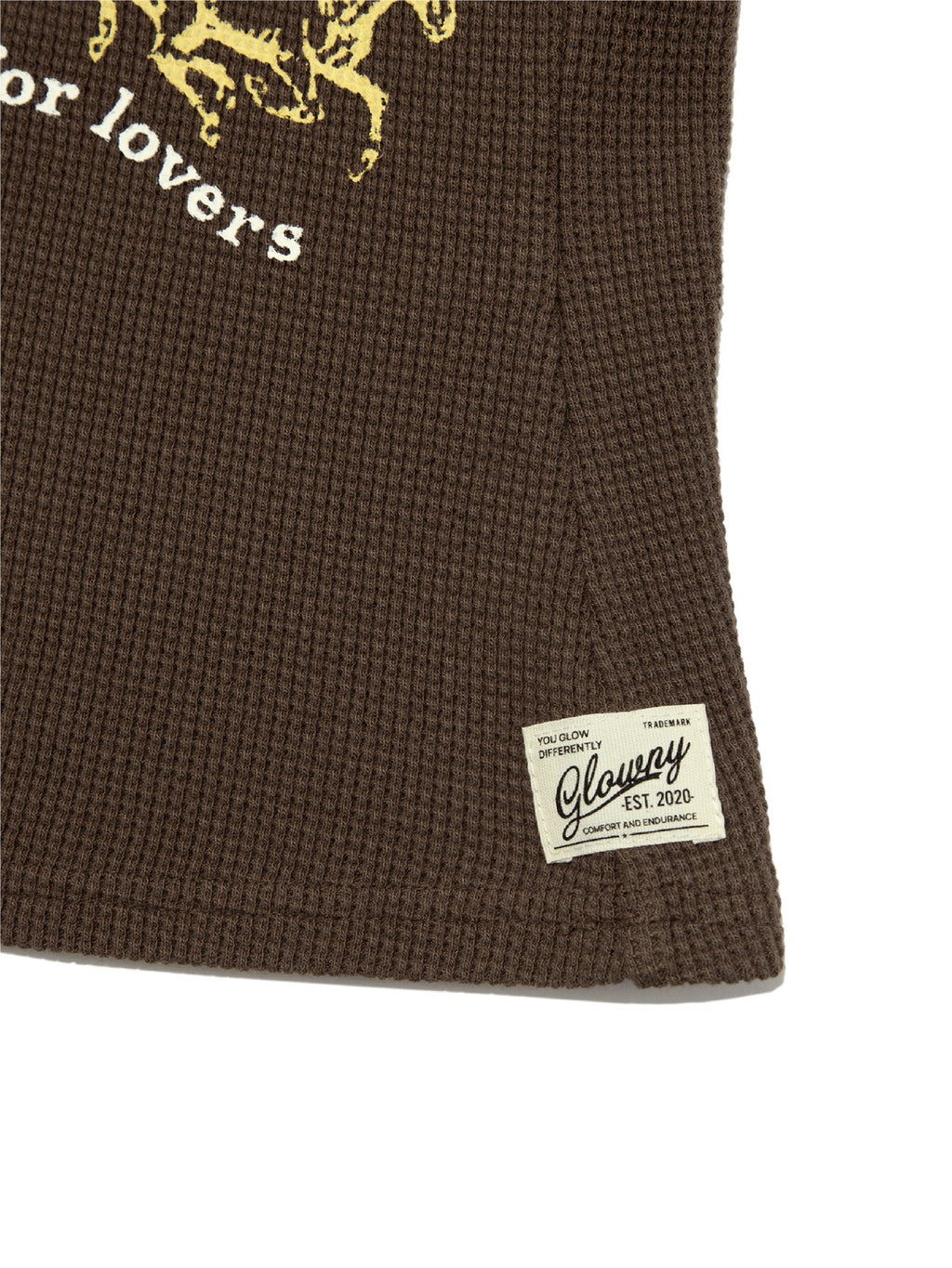 [ Pre-order ] Glowny Texas Waffle Long Sleeve