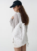 [ Pre-order ] Rosy Flower Backpack