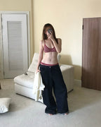 [ Pre-order ] 間條內衣套裝👙 Pattern Oh! Bra Panty SET ( 內附胸墊 )
