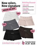 [ Pre-order ] Threetimes Athletic Slit SKirt
