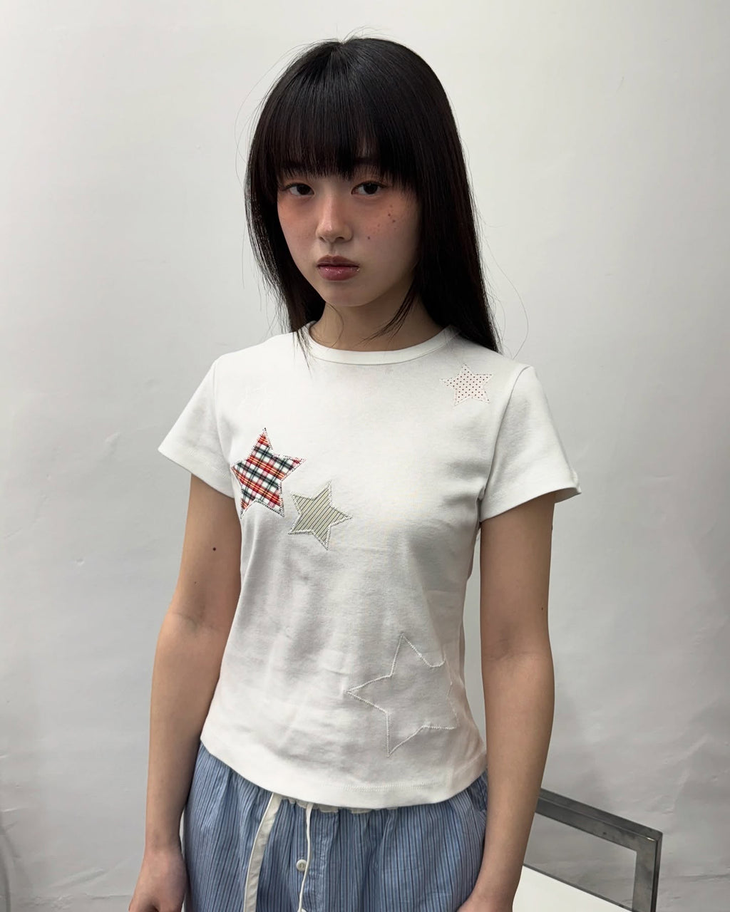 [ Pre-order ] Check Star Tee