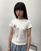 [ Pre-order ] Check Star Tee