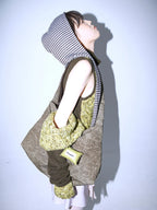 [ Pre-order ] Muwm Stripe Hooded Muffler ( 2 colors )