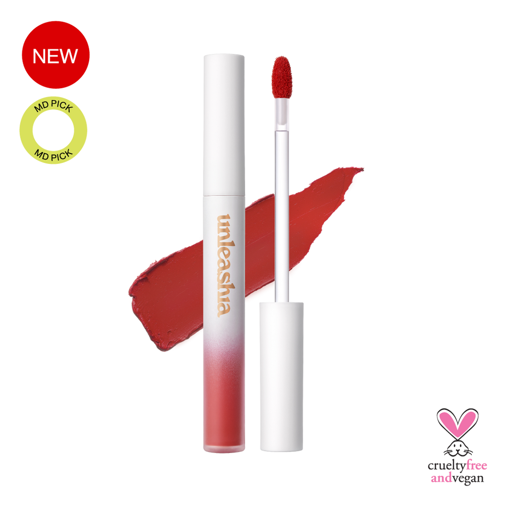 [ 店主自留 - 現貨 ] Unleashia 🧁純素🌱絲絨奶油慕斯唇釉 Luv Hug Velvet Tint