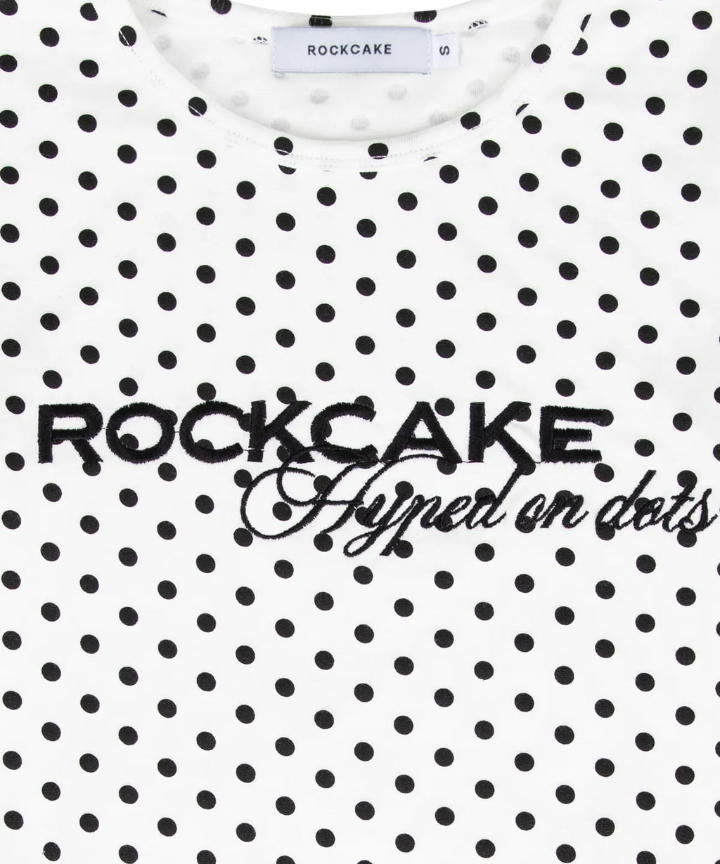 [ Pre-order ] Rockcake Hyped Dots Graphic Top