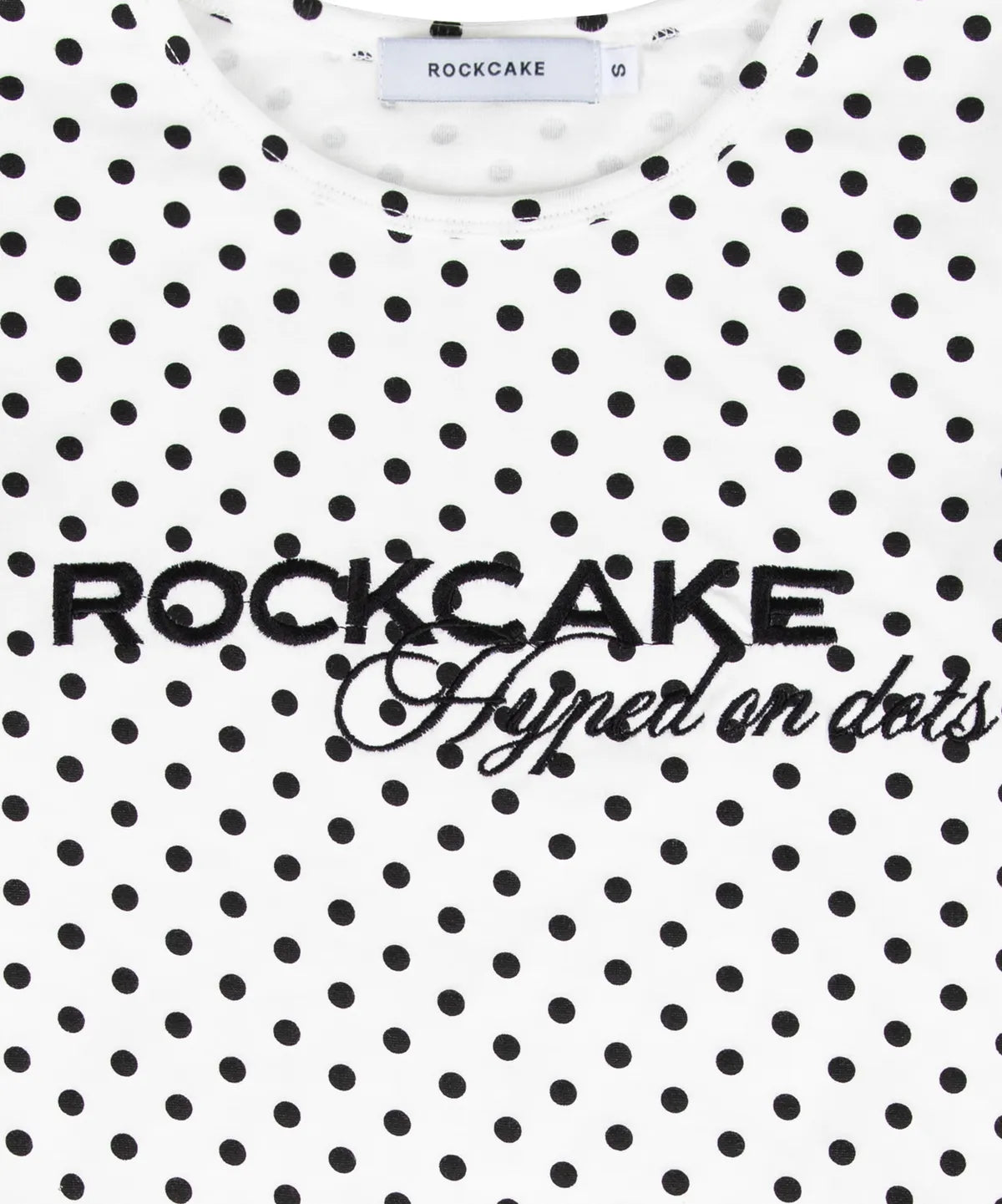 [ Pre-order ] Rockcake Hyped Dots Graphic Top