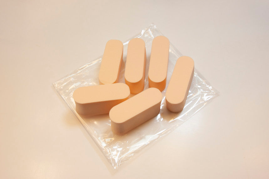 [ 現貨 ] 韓國化妝室同款年糕粉撲6個入 ( 較軟熟 適合打造水潤光澤型粉底 ) Beauty Blender 6pcs