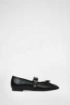 [ 🆕 Pre-order ] KHIHO Buckle Strap Ballerina Flat