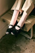 [ Pre-order ] Khiho Satin Shirring Ballerina Flats